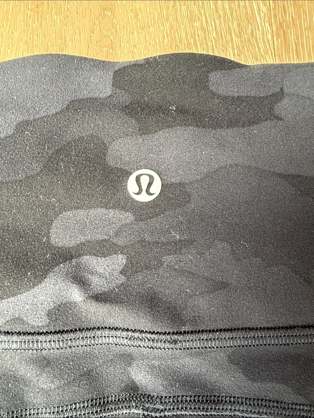 lululemon Groove Super-High-Rise Flared Pant *Nulu Camo Deep Coal